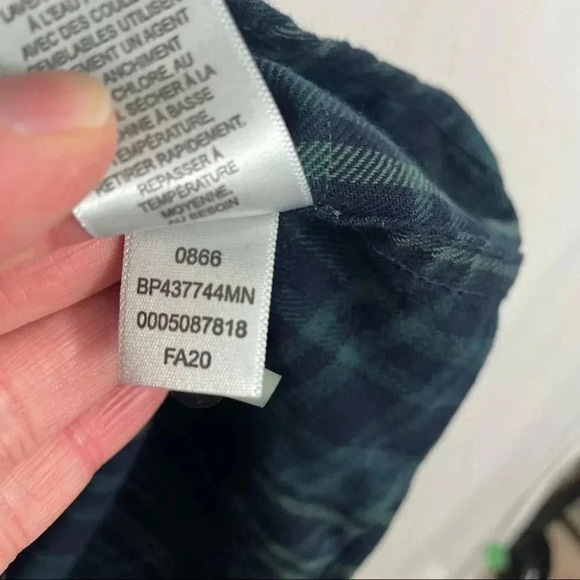BP Ombre Flannel Button Up Shirt - Picture 12 of 14